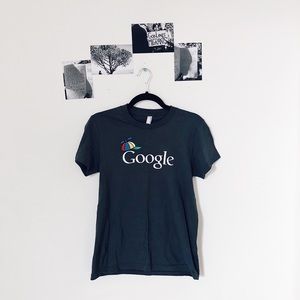 NWOT American Apparel Google Tee | L